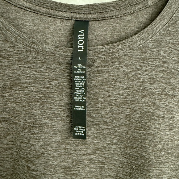 NWOT VUORI Women’s Long Sleeve T-Shirt Size Large - Picture 3 of 5